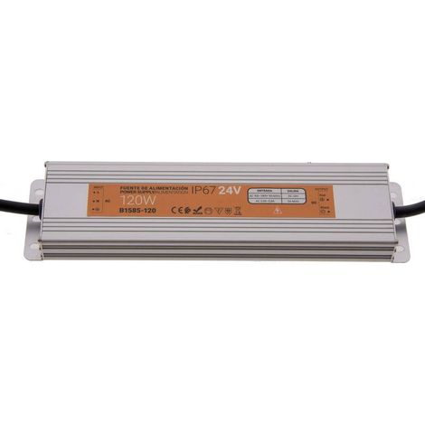 Alimentatore compatto a tenuta stagna  24V 120W IP67