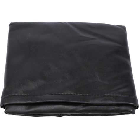 Housses d'accoudoirs pour fauteuil, lot de 2, housses élastiques en cuir PU extra épaisses et douces, compatibles avec les fauteuils inclinables, les canapés et les chaises, noires. (1/5)