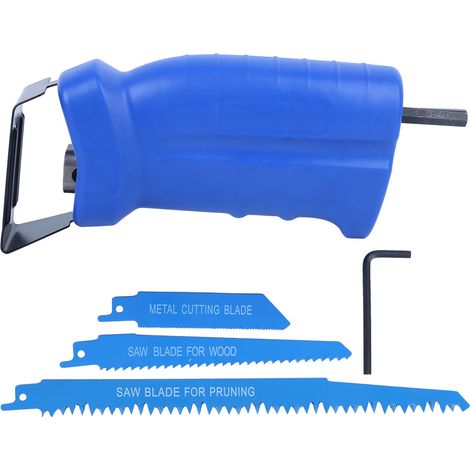 Adaptateur pour Lame de Scie Alternative, Accessoire de Perceuse pour Découper Métal et Bois, Outil de Bricolage (1/5)