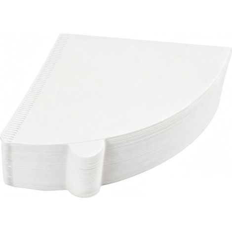 200 Filtres à Café Taille 1 en Papier, Filtres en Forme Cône V(Blanc, V01) Filtre à Café en Papier Cône Forme V pour Machines à Filtre, Cafetières Manuelles, et Tasses Coniques, Pour1-2 Tasses (1/5)