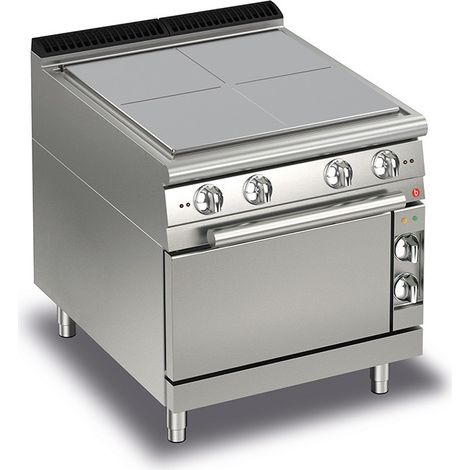 Fourneau sur Four Electrique - 4 zones - 16 kW - P 700 - Baron
