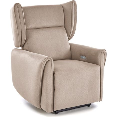 Sillón reclinable Houston 1978, Beige, 91x83x91cm, Tapiz