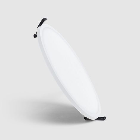 Dalle LED 20W Ronde High Lumen Coupe Ø 160 mm 4000K Blanc neutre (1/5)