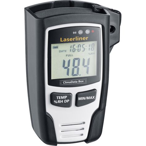 Laserliner 082.031A Luftfeuchtemessgerät (Hygrometer) 0 % rF 100 % rF Taupunkt-/Schimmelwarnanzeige (1/5)