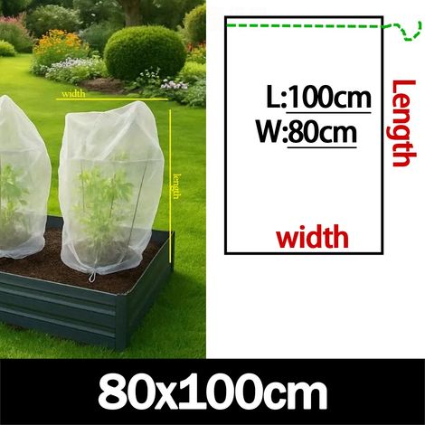 Filiyano-Filet de protection en nylon pour plantes, idéal pour les arbres fruitiers, les légumes, les fraisiers et les vignes. Protection contre les (1/5)