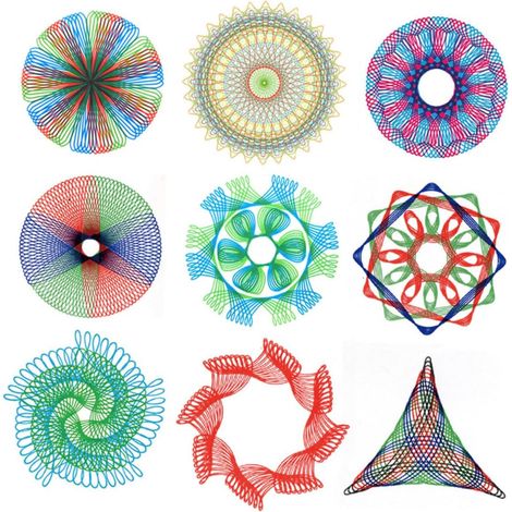 Ensemble Règle De Dessin 22 Pièces Pochoirs Géométriques Cercle Pour Enfants Outils Créatifs De Peinture Et Dessin Ronde (1/5)