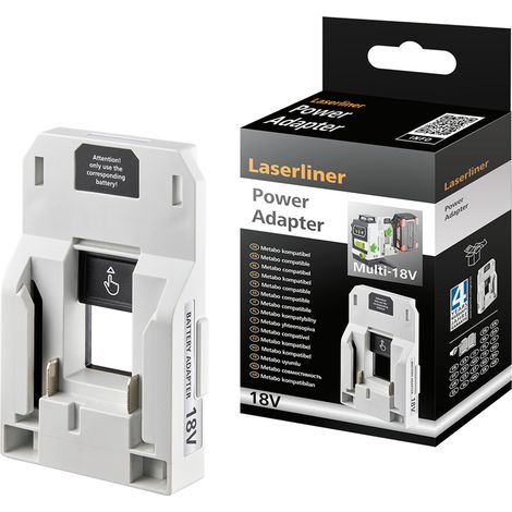 Laserliner PowerAdapter für 18 V Metabo Akkusystem