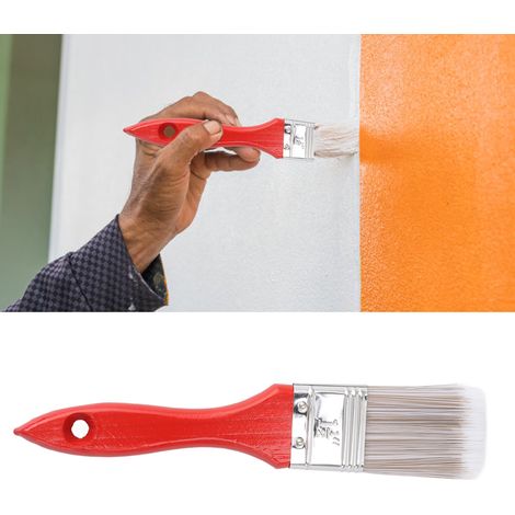 Outil de finition des bords, outil de coupe d'angle avec déflecteur, moulure en plâtre, sans ruban de masquage, pinceau de séparation des couleurs pour peinture latex (1/5)