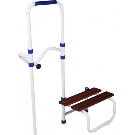 Kit Herdegen scala e maniglia di sicurezza grigia bagno (1/2)