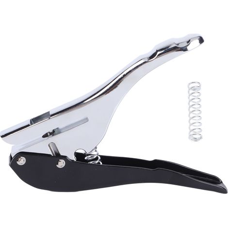 Poinçonneuse Mini Portable 8mm Acier Précise Antidérapante pour Cuir et Matériaux (1/5)