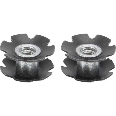 Écrou de direction 23.6 mm pour fourche vélo, compatible VTT et route, tube de direction renforcé (1/5)