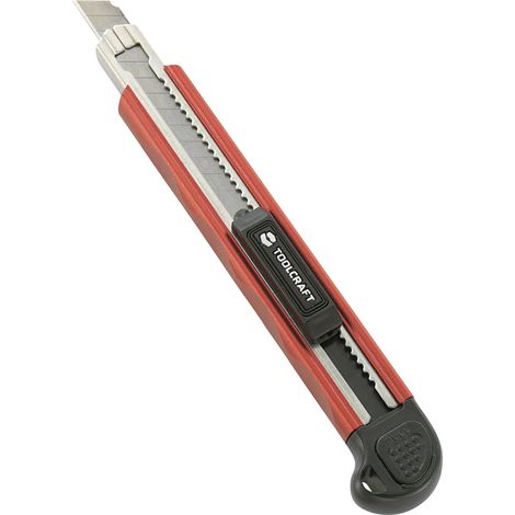 COUTEAU CUTTER 18 MM ALUMINIUM TOOLCRAFT TO-6623454 1 PC(S) (1/5)