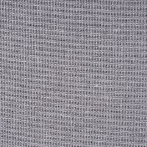 Polsterbett 90x200 cm aus grauem Leinen mit USB & USB-C, ohne Matratze – MEUBLIV (1/5)