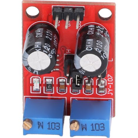 NE555-Signalgenerator, 5 Stück, Modul für einstellbare Frequenz und Tastverhältnis, einstellbare Rechteck- und Rechteckwellen-PWM (1/5)