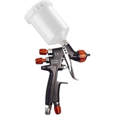 Peinture de retouche automobile Mini-88 pour petites surfaces, 1,2 mm, pot supérieur de 250 ml, pulvérisation fine et haute densité - FFY (1/4)