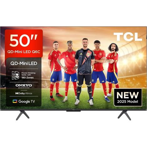 Televisor TCL 50" 4K Ultra HD 3840 x 2160 píxeles Plano 16:9 50Q6C (1/5)