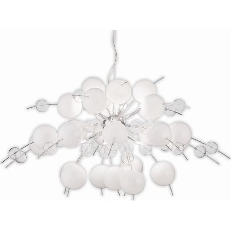 Naeve EXPLOSION Plafonnier sphérique blanc 98 cm 10 ampoules G9