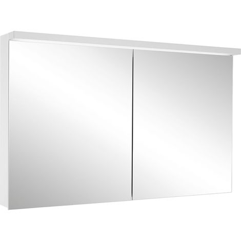 Armario con espejo iluminado Schneider BORDO TW LED, 2 puertas, (1/5)
