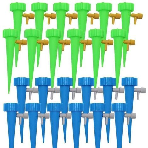 24PCS Goutte à Goutte Kit, Irrigation Goutte à Goutte Bouteille, Arrosage Goutte a Goutte (1/3)