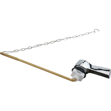 Levier de rechange pour réservoir WC, chrome (1/5)