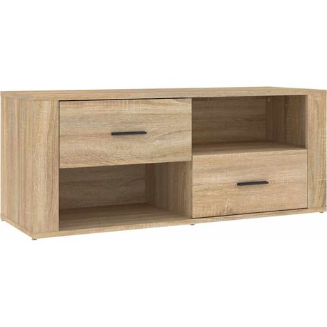 Maison Exclusive - TV-Schrank Sonoma-Eiche 100x35x40 cm Holzwerks (1/5)