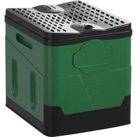 Toilettes extérieures portables, pliables et robustes, avec poubelle réutilisable pour les voyages d'urgence en autonomie. (1/5)