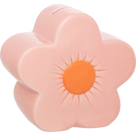 Spardose aus Keramik Blume FLOWER