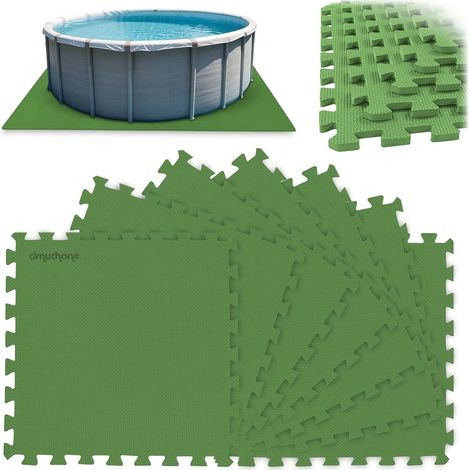 Schaumstoffmatte für Poolpuzzle 50 x 50 cm 8-tlg