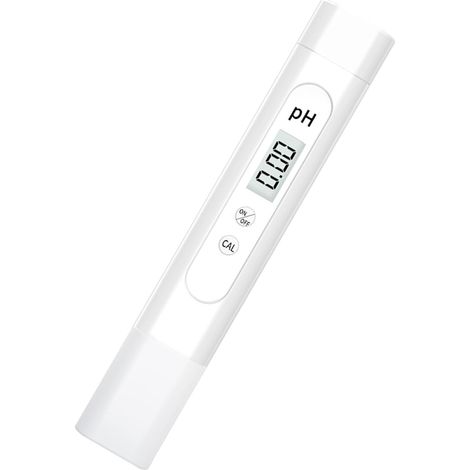 pH Meter: Digital LCD Acidimeter Tester with 0.00-14.00 Range, High Accuracy and Automatic Calibration (1/5)