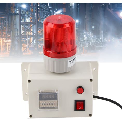 Alarme de minuterie industrielle, alarme de minuterie intelligente, 110 décibels