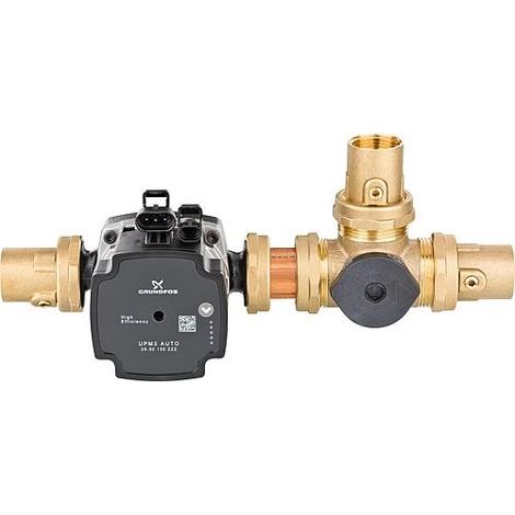 Clapet de chargement ACG Pompe Grundfos UPM3 Auto L25-50 DN25, 55°C et 61°C (1/2)