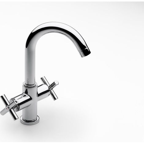 MEZCLADOR LAVABO CAÑO GIRATORIO LOFT CROMO