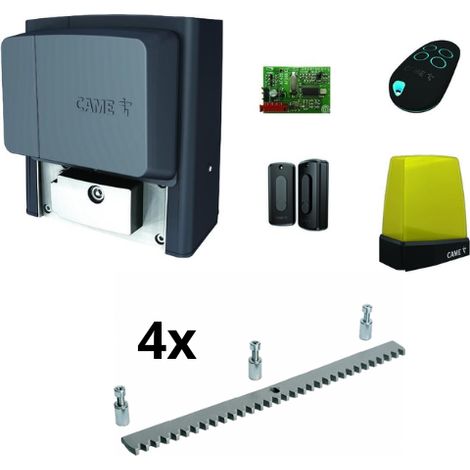 Kit scorrevole U2313 Came BX-78 800KG 230V + 4M Cremagliera zincata