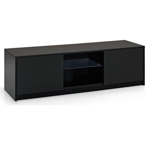 Banc TV MAUI noir (1/3)