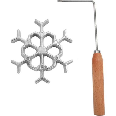 Bratpfanne, gebratener Garnelenkuchen, Küchenutensilien, Waffeleisen A (1/5)