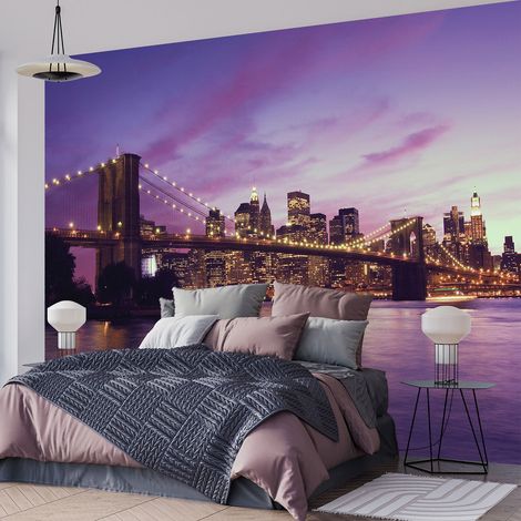 Papier peint panoramique - New York - 130 cm x 87 cm (1/4)