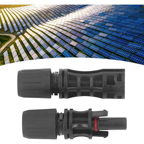 5 Sätze MC4-Photovoltaik-Steckverbinder (Stecker und Buchse) für 1500 V 45 A Photovoltaik-Anschlusskomponenten (1/5)