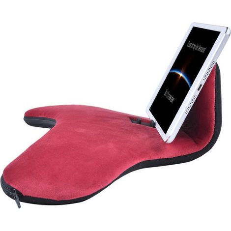 Support de bureau multi-angles, idéal pour poser magazines, téléphones portables et tablettes sur le lit, en voiture, sur un bureau ou un canapé. (1/5)