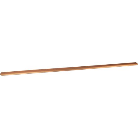 Tirador para muebles de 1200 mm con borde de cobre. (1/5)