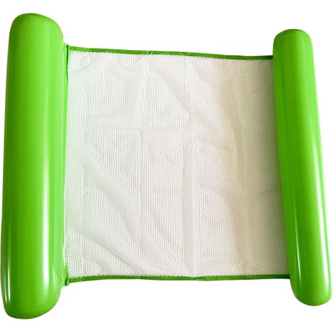 Wasserspiel-Liegestuhl, Schwimmbett-Sofa, aufblasbarer Schwimmkreis für Erwachsene (Pumpe inklusive) (1/3)