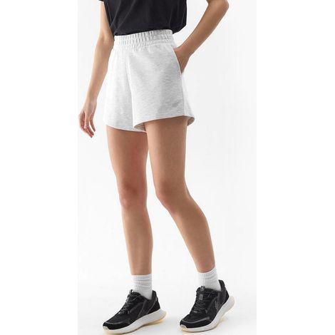 Pantalones cortos de algodón para mujer 4F F286, pantalones cortos deportivos (1/3)