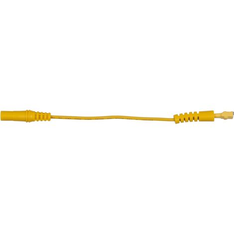 KS Tools 4,0 mm Eingangsbuchse auf 5,0 mm Prüfadapterbuchse flach (gelb) (1/2)