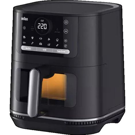 Heißluftfritteuse Braun MultiFry 5 HF5075IBK 6 L 2000 W