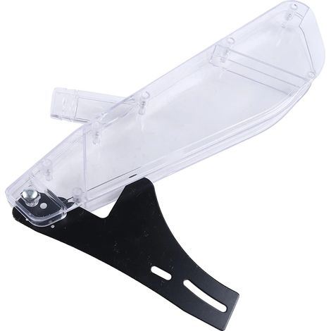 Garde-lame, Construction en plastique, Collecte de poussière, BLANC, 200 (1/2)