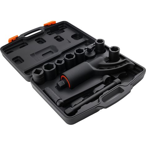 4800Nm Heavy Duty Torque Multiplier 1:64 Ratio With 7 Sockets Wrench Set (1/5)