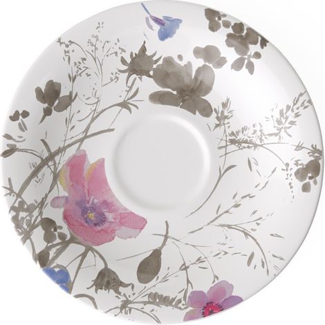 Villeroy & Boch Mariefleur Gris Frühstückstasse Untertasse (19 cm)