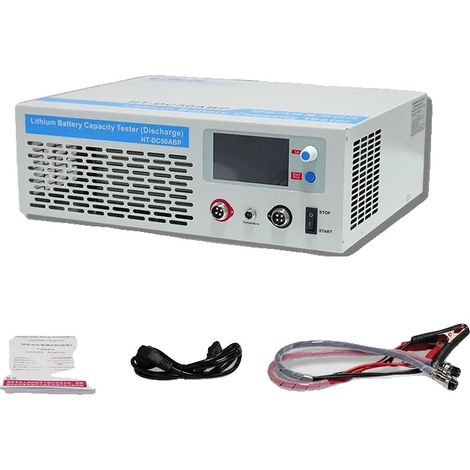 Probador de descarga de baterías, voltaje de 120 V, corriente de 50 A, HT-DC50ABP (1/2)