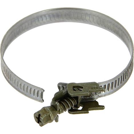 Collier tête basculante bande pleine 9mm Ø30 à 50