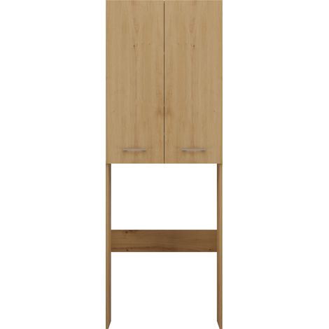 Mobile per lavatrice, 30 x 64 x 180 cm, Rovere Artigianale (1/5)