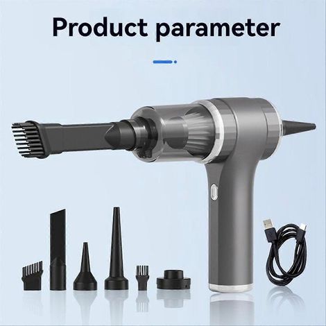 Leistungsstarker, kabelloser Autostaubsauger, Autoreinigungsroboter, Autozubehör, Haushaltsgeräte, Stro (1/5)